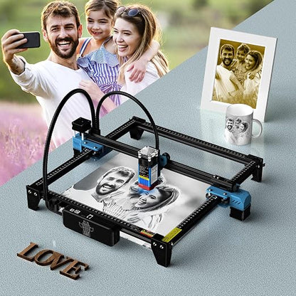 TTS-55 PRO 5500mW Laser Engraver Machine Laser Cutter Laser Cutting Engraving - Image 5