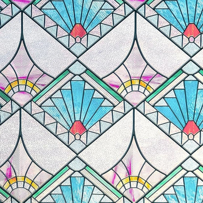 3D Stained Glass Window Film, Decorative Window Privacy Film - Image 2