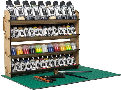 Paint Rack for Model Paints. Hobby Craft Citadel Vallejo Tamiya Army Wall Paint - Image 5