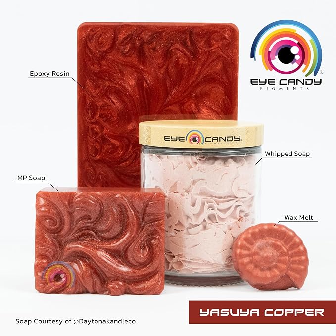 Eye Candy Pigments Premium Copper Mica Powder - Image 3