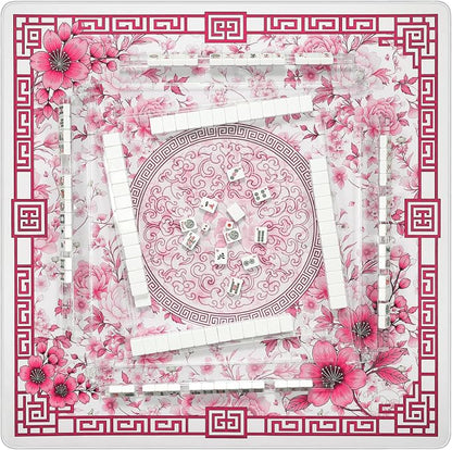 Mahjong Mat for Table 33x33 Inch, Noise-Reducing American Mahjong Mat, Mahjong - Image 6