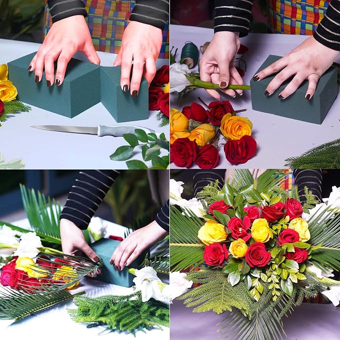 Pack of 8, Dry and Wet Floral Foam Blocks - Image 5