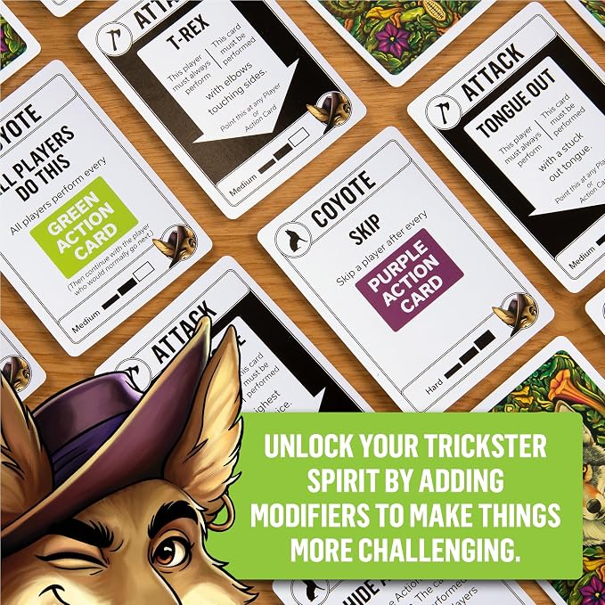 Exploding Kittens Coyote Created by Tim Ferriss, Special Edition Large Box: - Image 9