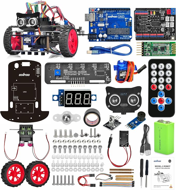 OSOYOO Model 3 Robot Car DIY Starter Kit - Image 2