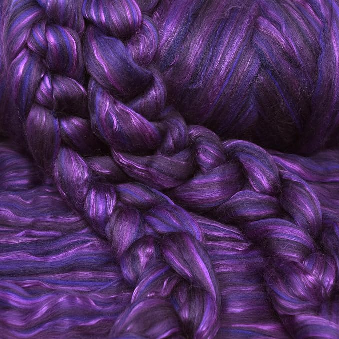 Merino Silk Luxe Tonal Designer Blend. Superfine Merino, Mulberry Silk - Image 4