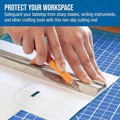 U.S. Art Supply 18" x 24" Self-Healing Cutting Mat 5-Ply - Image 6
