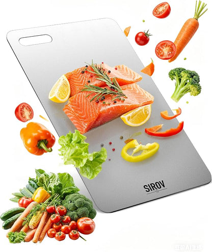 Titanium Cutting Board, 100% Pure Titanium Kitchen Cutting Board, Non-Toxic & by 100PureTitanium