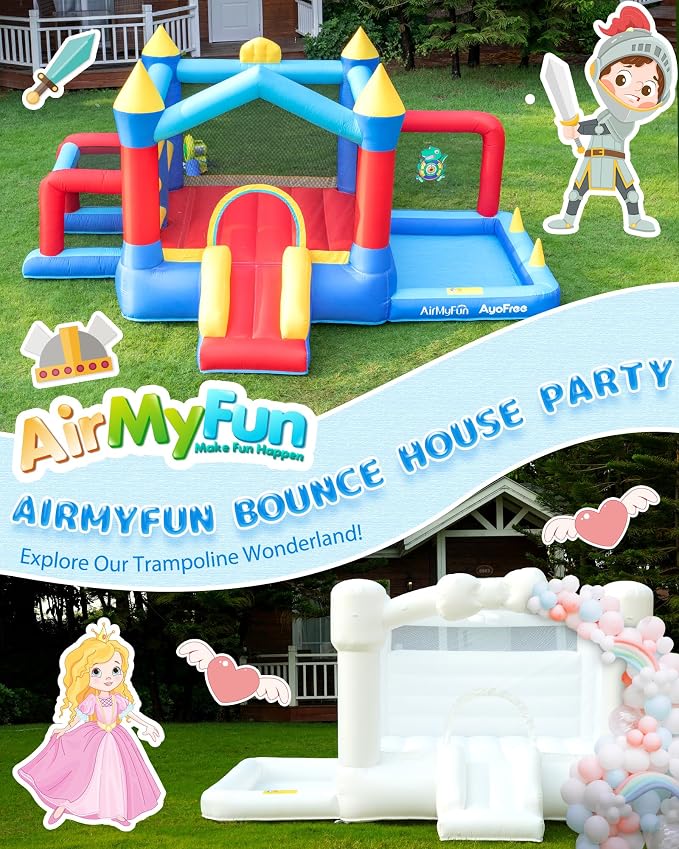 AirMyFun Bounce House for Kids 3-6, Premium Material Bounce House - Image 8
