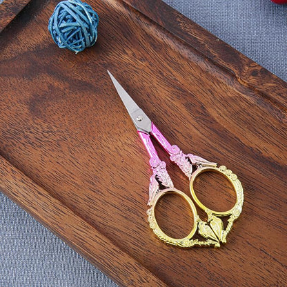 Small Embroidery Scissors with Cover -Cute and Comfortable Gradient handles - Image 9