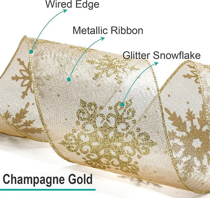 CT CRAFT LLC Champagne Gold Metallic Fabric - Image 3
