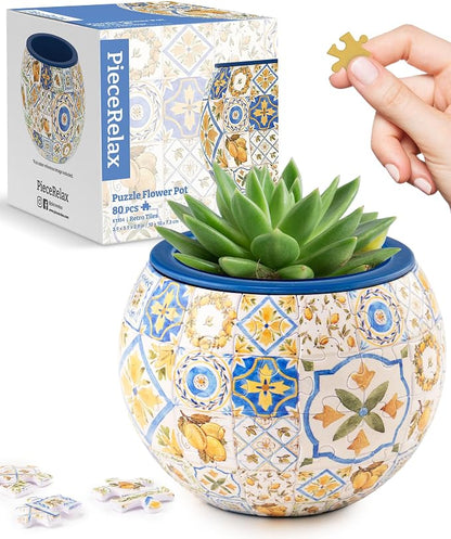 PieceRelax 3D Puzzle Planter by PieceRelax