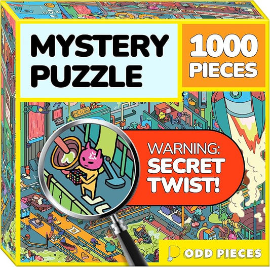 Odd Pieces Jigsaw Puzzles 1000 Pieces by OddPieces