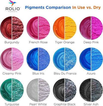 Rolio Premium Mica Powder Pearlescent Color Pigment - Image 3