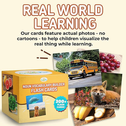 300 Noun Vocabulary Builder Flash Cards, Photo Cards - Image 7