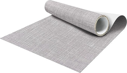 Fine Linen Fabric Patches, Self-Adhesive, 12x40 Inch, by ForABetterHomeLife