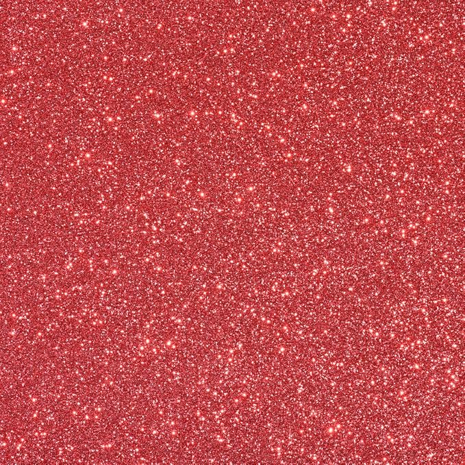 Red Glitter HTV Heat Transfer Vinyl Bundle 8 sheets-12 x12 Iron on Vinyl - Image 3