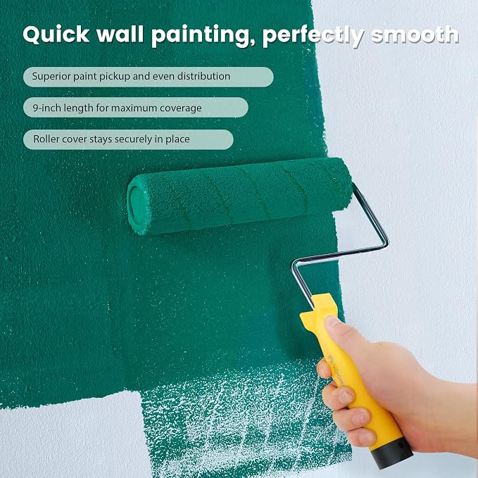 VOOMEY 9 Inch Foot-Operated Paint Tray，Paint Roller Frame - Image 5