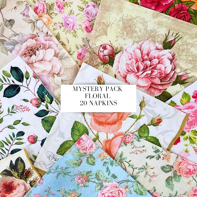 Keep Unique Mystery Pack Decoupage Paper Napkins, 20-ct Assorted Surprise - Image 5