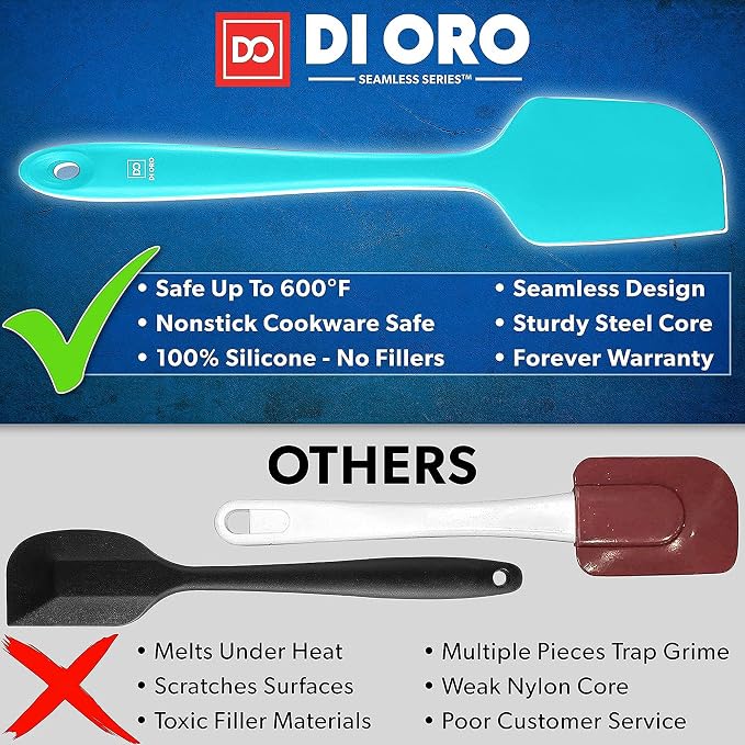 DI ORO Silicone Spatula Set - Image 2