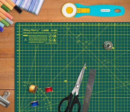 Self Healing Cutting Mat A3 12"x18" – Double Sided 5-Ply Craft Mat - Image 6