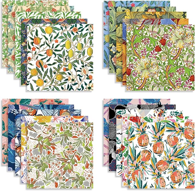 Origami Paper Kit 100 Sheets 6 Inch Square Double Sided Color 20 Vivid Colors - Image 2