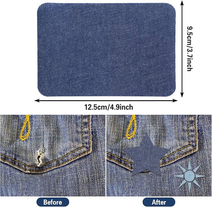 Augshy 29pcs Jean Iron on Patches - Image 2