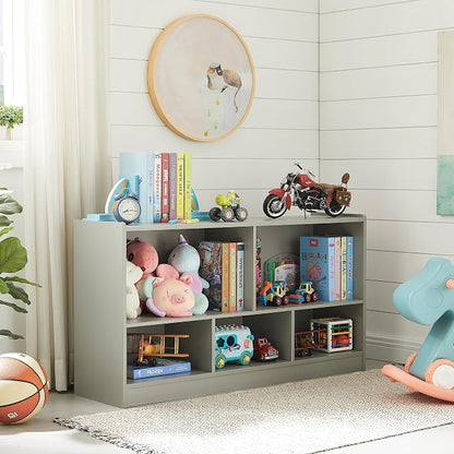 Toy Organizers and Storage, 5-Section Kids Bookshelf - Image 6