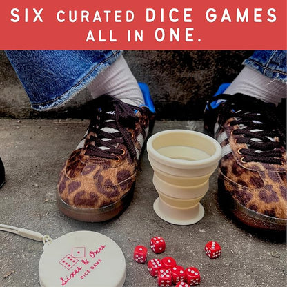 Vango Sixes & Ones Dice Game – 6 Curated Dice Games All in One, Expandable - Image 3