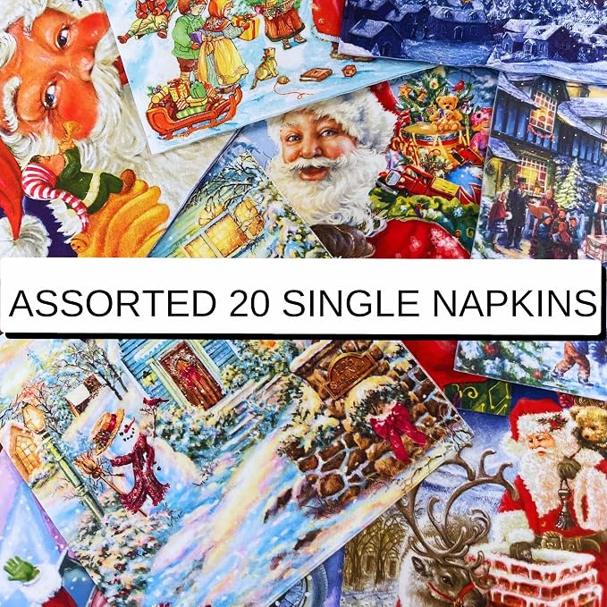 Keep Unique Mystery Pack Decoupage Paper Napkins, 20-ct Assorted Surprise - Image 3