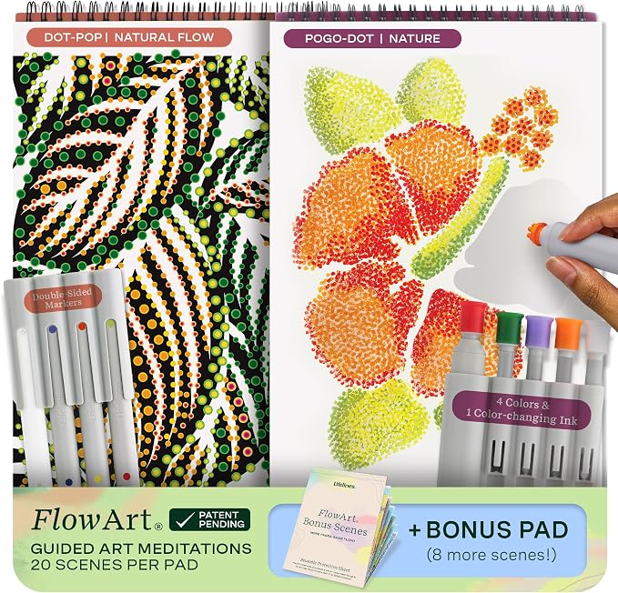 Lifelines FlowArt Activity Pad, Adults & Seniors by LifeLines
