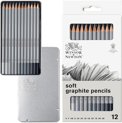 Winsor & Newton Studio Collection Artist Pencils, Graphite Pencils by WinsorNewton