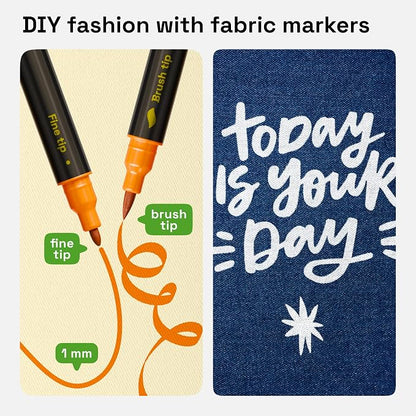 ARTISTRO 48 Dual-Tip Fabric Markers - Image 2