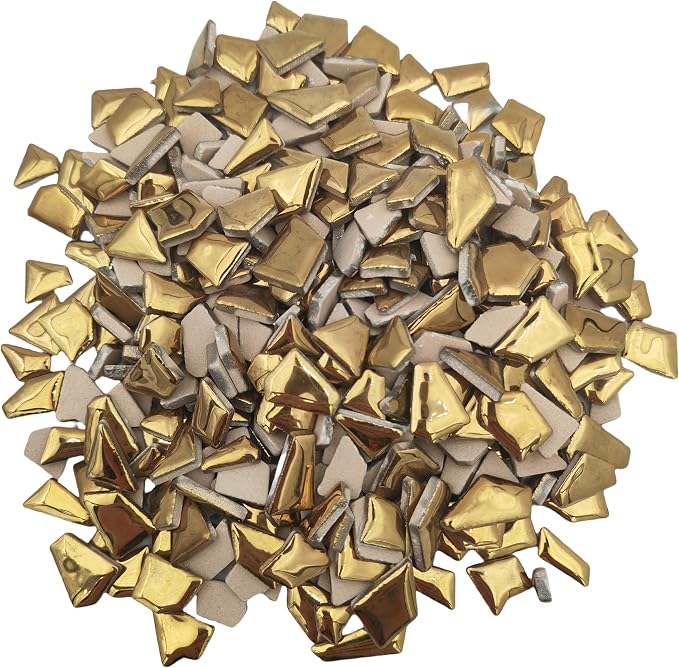 1.1LB Irregular Ceramics Mosaic Tiles, Mosaic Pieces Stones - Image 4