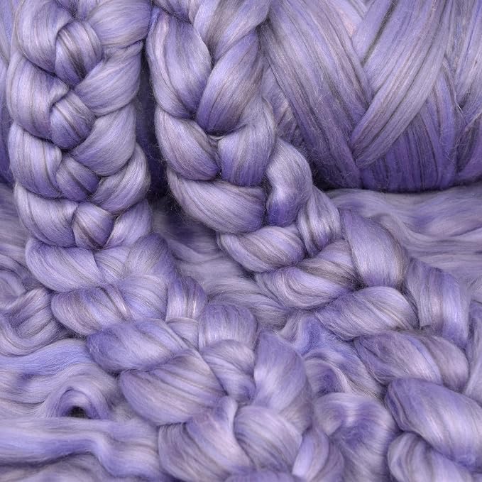 Merino Silk Luxe Tonal Designer Blend. Superfine Merino, Mulberry Silk - Image 4
