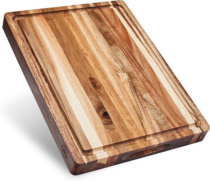 Sonder Los Angeles, Thick Sustainable Acacia Wood Cutting Board by SonderLosAngeles