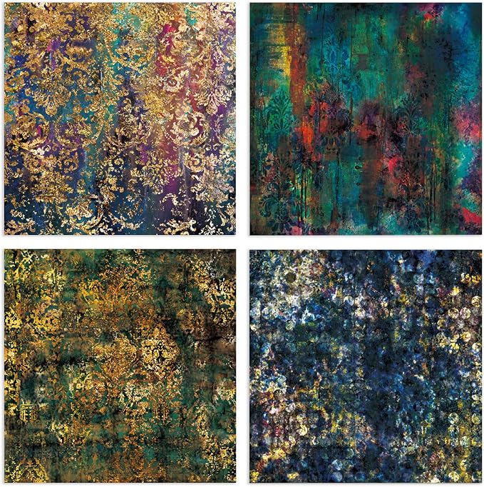 Scrapbook Paper Pad, 24 Sheets Mixture Colored Paper, Scrapbooking Supplies - Image 4