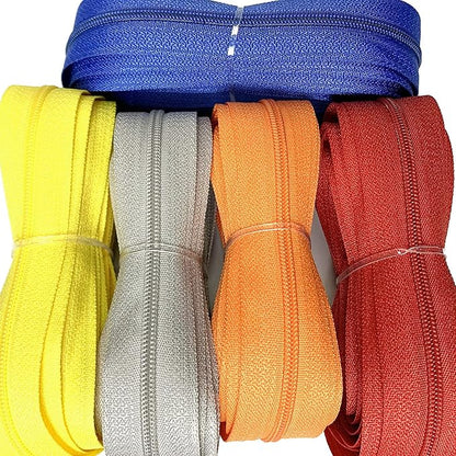 DOITEM Zipper Tape 3 mm Nylon Endless Zipper Set - Image 6