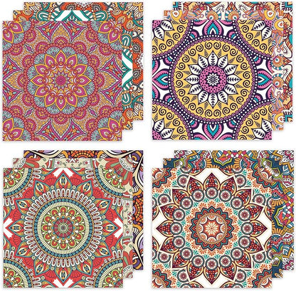 24 Sheets 12 Designs Scrapbook Paper Pad, Scrapbooking DIY Decorative - Image 6