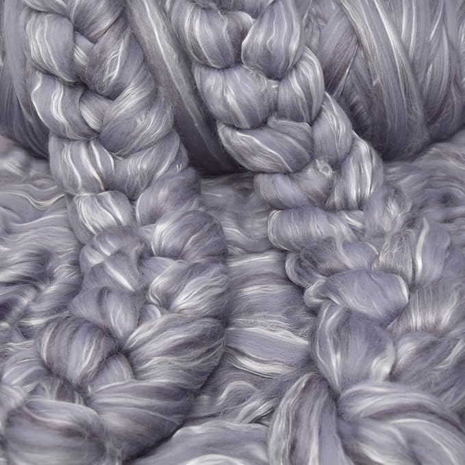 Merino Silk Luxe Tonal Designer Blend. Superfine Merino, Mulberry Silk - Image 4