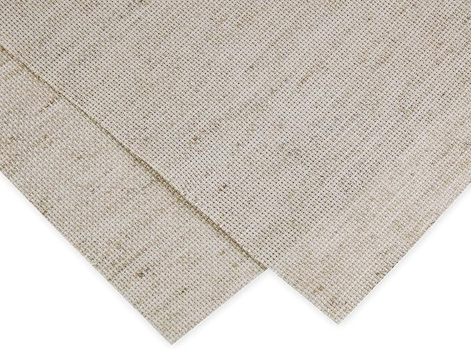 Aida Cloth Big Size 18 Count, Light Oatmeal Cross Stitch Fabric, 59 inch by 36 - Image 4