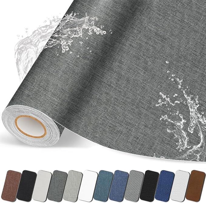 Fabric Repair Patches, Linen Self-Adhesive Fabric Repair Tape, Strong Sticky by CanvasRepairPatch