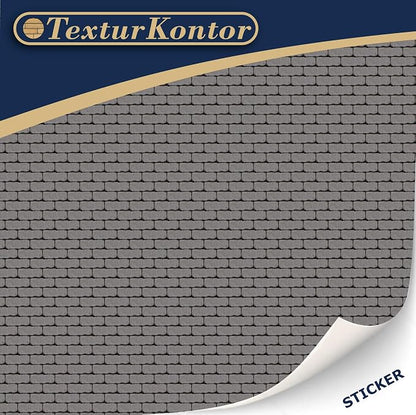 3 Sheets Self-Adhesive Decorative Film Paving Stones and Surfaces - Image 2
