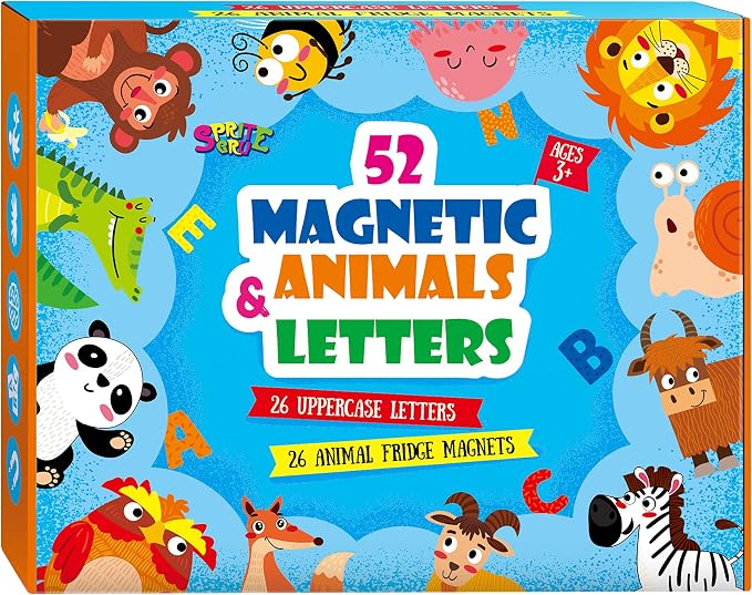 Large Magnetic Letters and Animals, Educational Learning Tool - Image 7