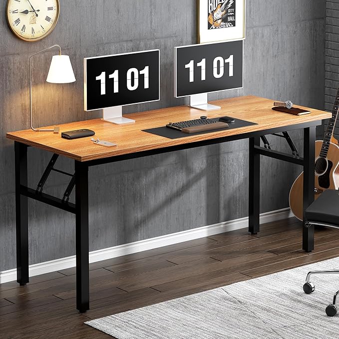 Need Folding Desk, 54 inch Large Computer Desk - Image 4