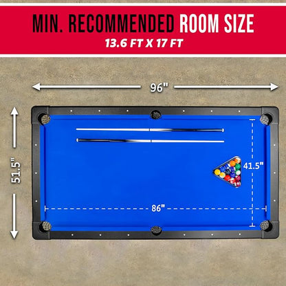 GoSports 6, or 8 ft Billiards Tables - Image 4