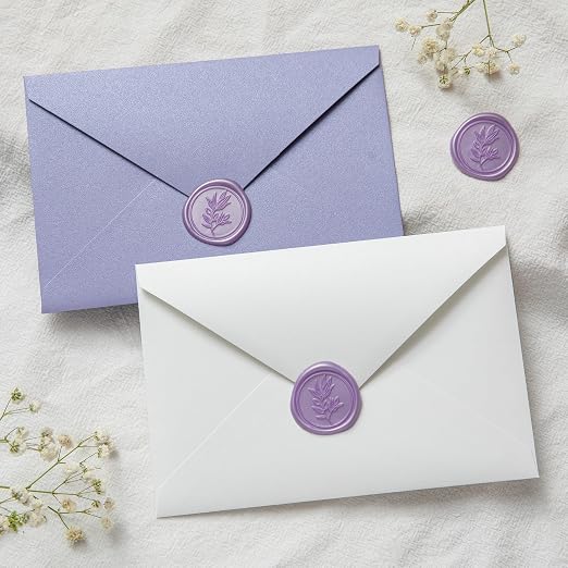 PONATIA Lilac Wax Seal Stickers - Image 4