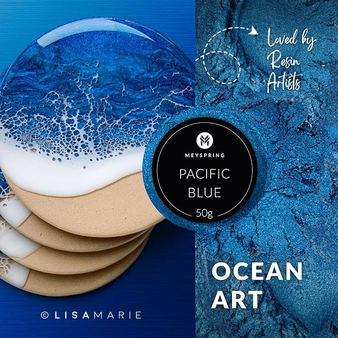 MEYSPRING Pacific Blue Epoxy Resin Color Pigment - Image 3