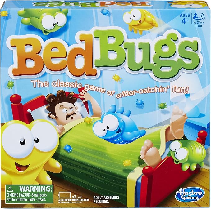 Bed Bugs Board Game | The Classic Game of Critter-Catchin’ Fun | Kids and by HasbroGames