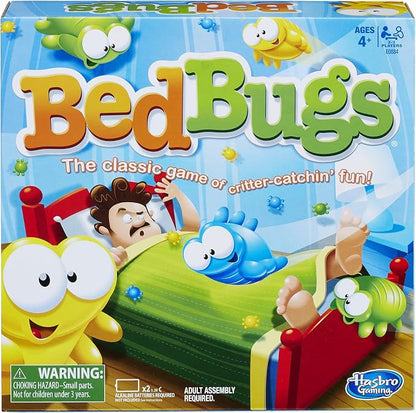 Bed Bugs Board Game | The Classic Game of Critter-Catchin’ Fun | Kids and by HasbroGames