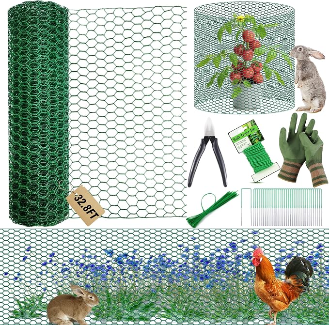 32.8FT x16Inch Plant Protectors from Animals by CHPPEY